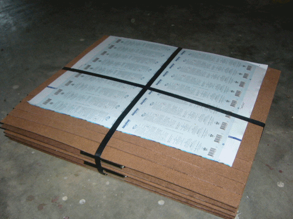 แผ่นกระดาษอัด-No.304 มีคลิ๊บสีน้ำตาล A3 (มัด25แผ่น)