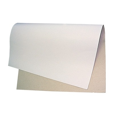 กระดาษเทาขาว310g 31*43ริมใหญ่ (ห่อ100แผ่น)