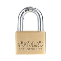 กุญแจคล้อง โซโล 4507SQ 35มม. เหลี่ยคอสั้น 390- (ราคาขึ้น29/3/65) 