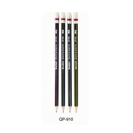 ดินสอแรเงาควอนตั้ม QP910 2B (ห่อ144แท่ง/ลัง20กุรุส)