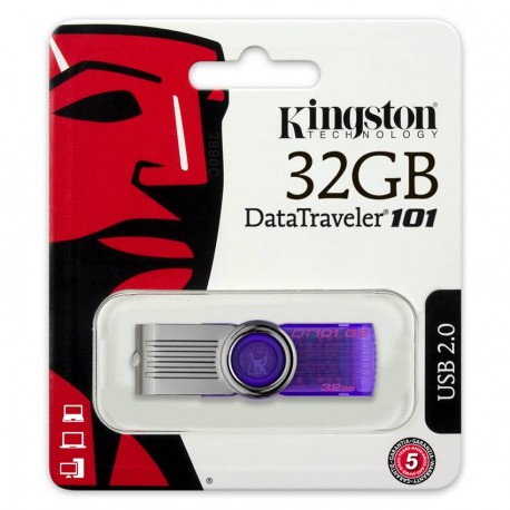 แฟลทไดรท์ KINGTON USB  DT101 G2 32GB