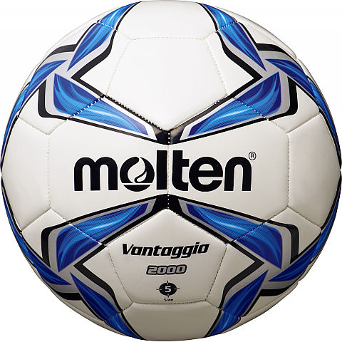 (เลิกผลิตแล้ว)ฟุตบอล Molten หนังเย็บ F5V2000 สี (ไม่รับคืน) 