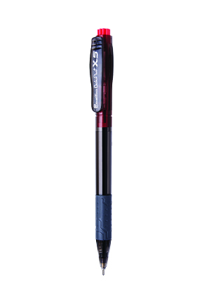 ปากกาเจลควอนตั้มกด X5 0.5 แดง (50/20)(ไม่รับคืน) 